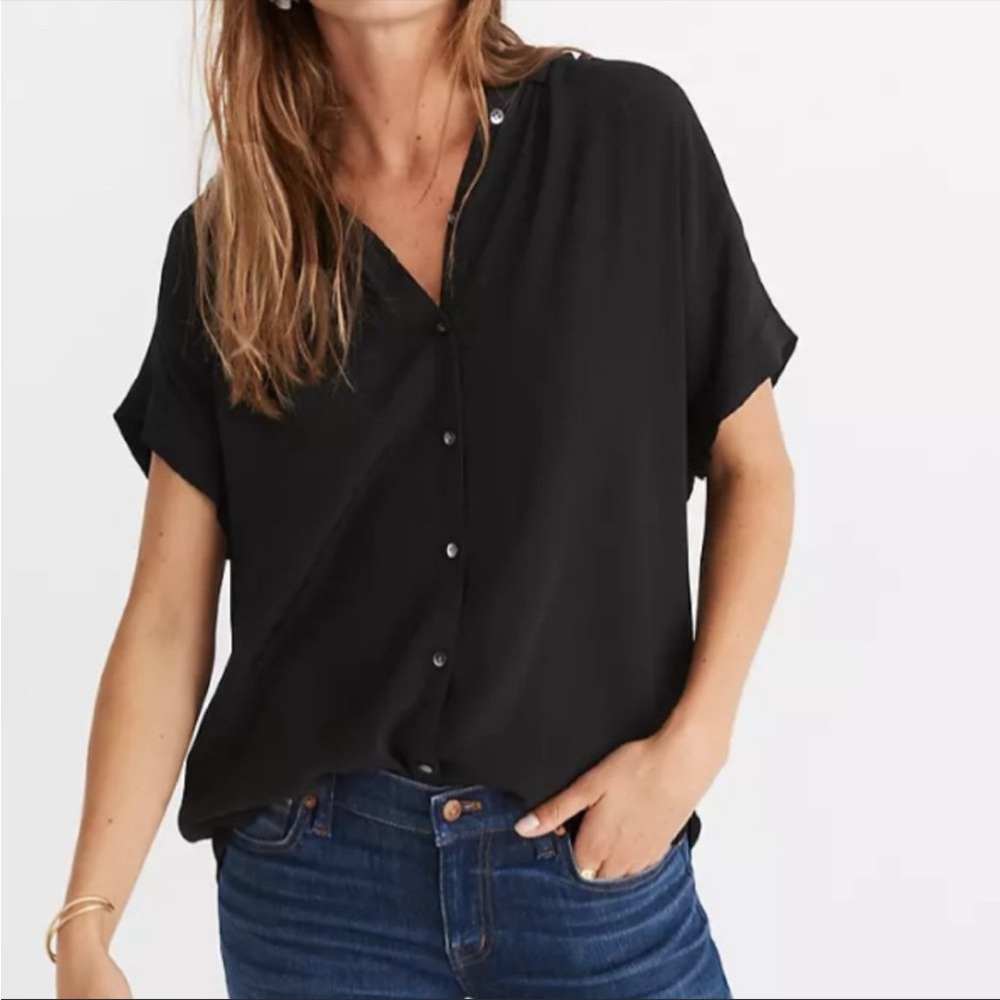 Madwell Central Drapey Shirt- Size XS NWT
